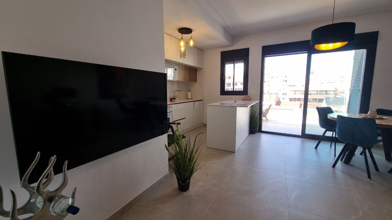 Toppetasje til salgs til Las Piscinas Naturales (Torrevieja)